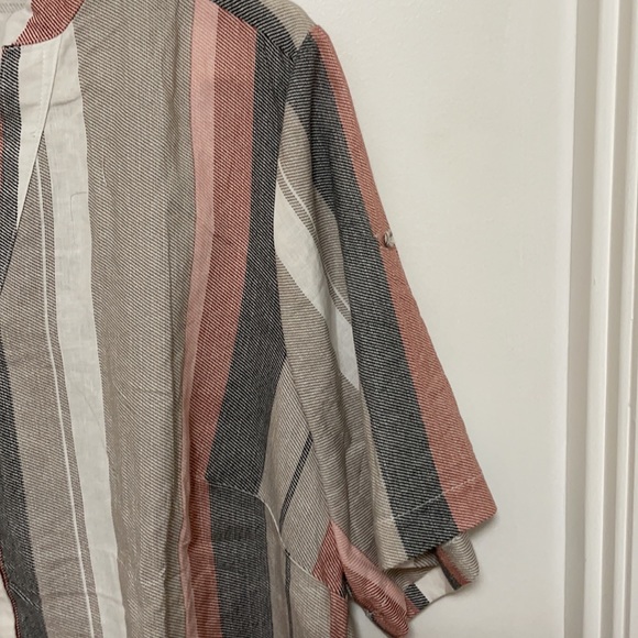 NWT Earth Tones Top by Tahari size 1X - Picture 4 of 12